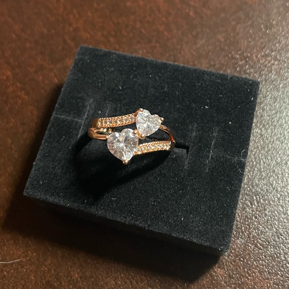 New Rosegold Charmed Aroma Heart Ring Size 5